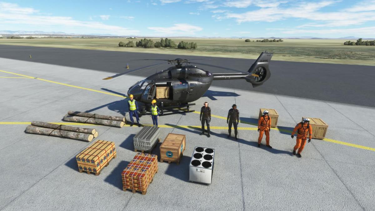 Microsoft Flight Simulator Airbus H145 Offshore & Cargo Variants Coming Tomorrow; Syracuse Hancock & Gazipasa-Alanya Airports Released