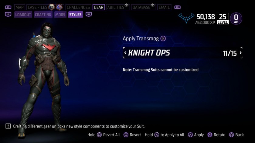 Nightwing Gotham Knights Knight Ops