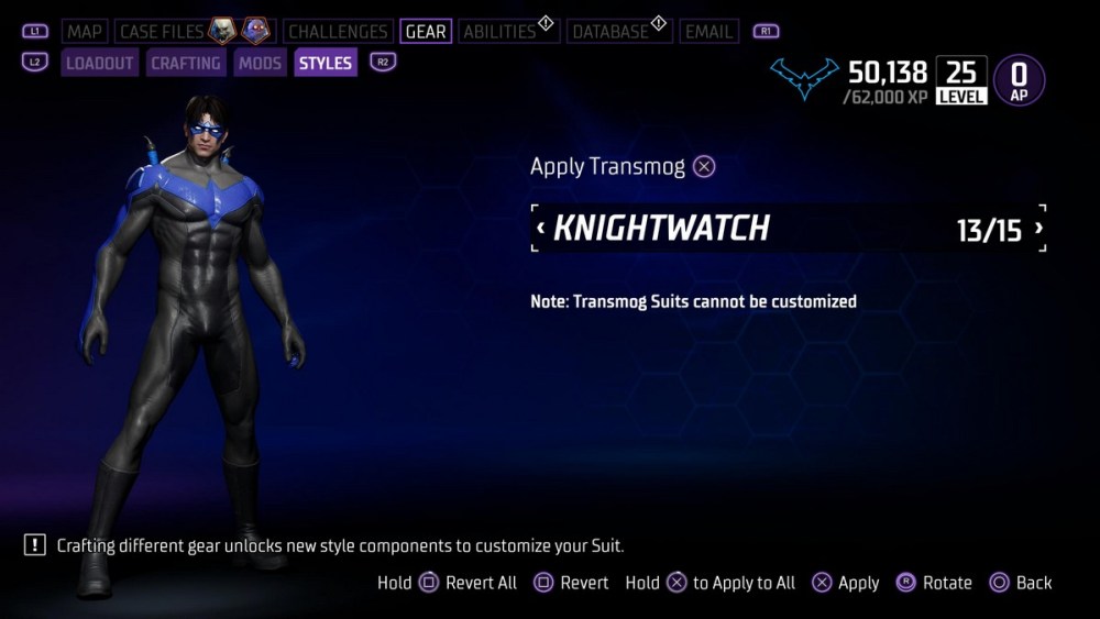 Nightwing Gotham Knights Knightwatch