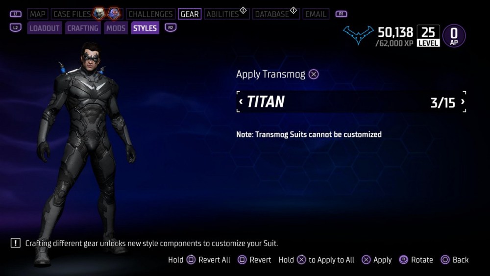 Nightwing Gotham Knights Titan