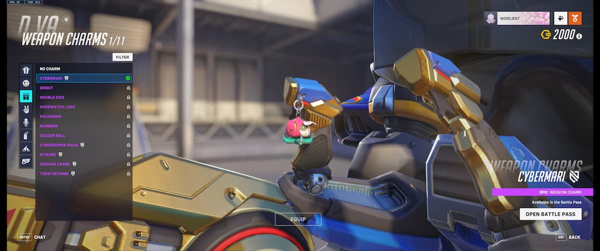 How to Get & Use Weapon Charms in Overwatch 2