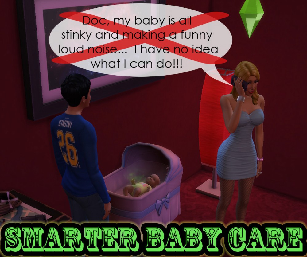 Sims baby care mod