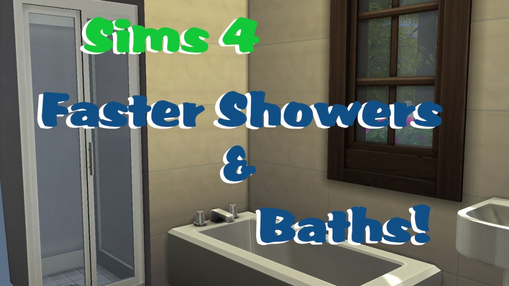 Sims bathing mod