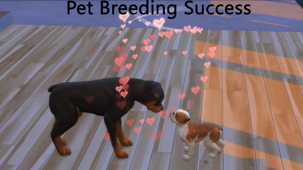 Sims pet breeding mod