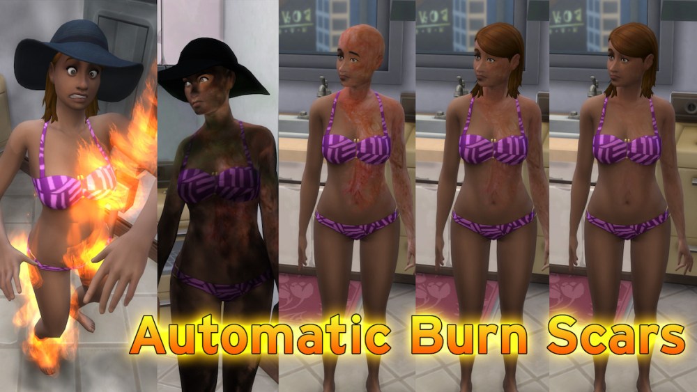 Sims burn mod