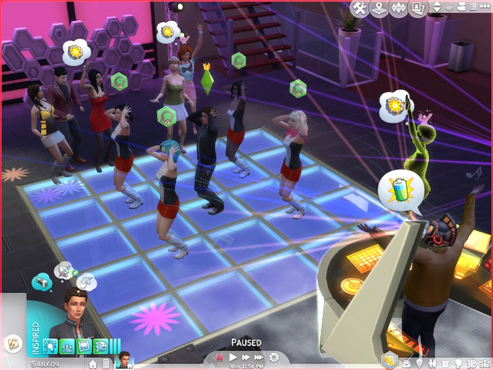 Sims dancing mod