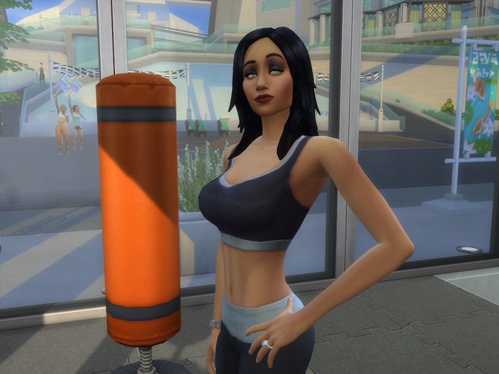Sims fitness mods