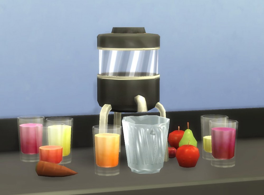 Sims healthy drinks mod