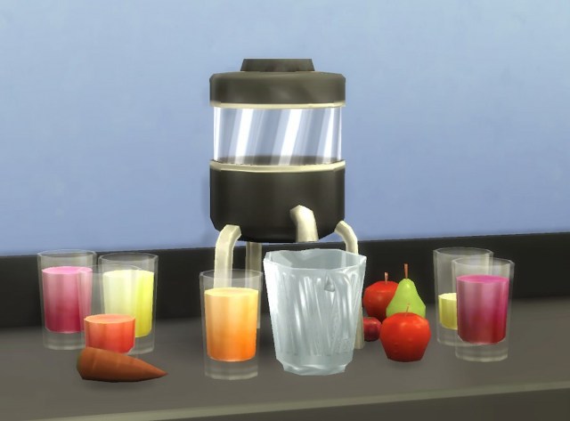 Sims healthy drinks mod