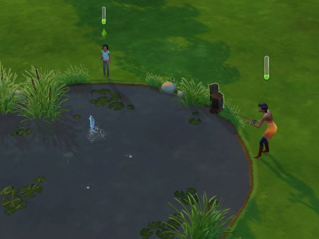 Sims ponds hidden objects mod