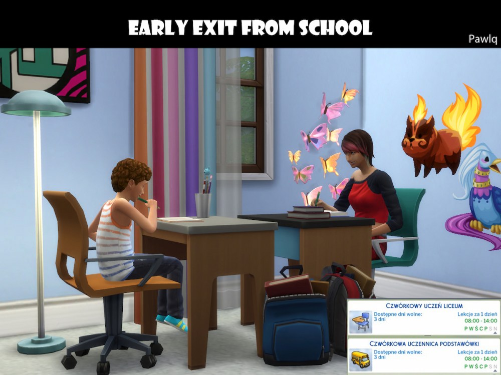 Sims school mod