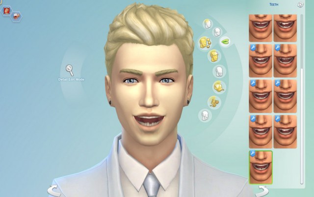 Sims teeth mod