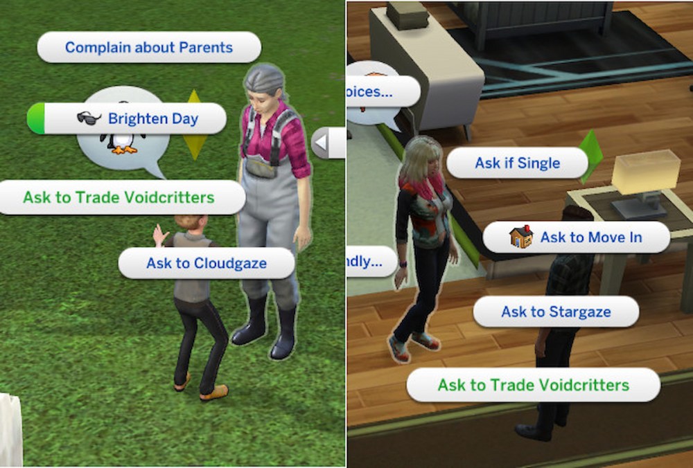 Sims voidcritter mod