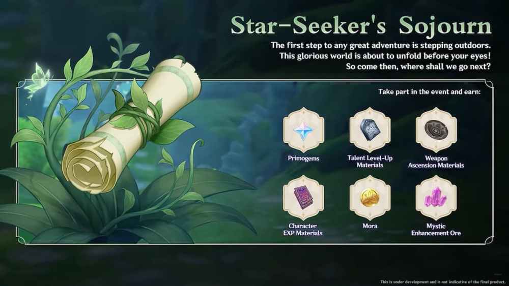 Star-Seeker’s Sojourn Event Rewards
