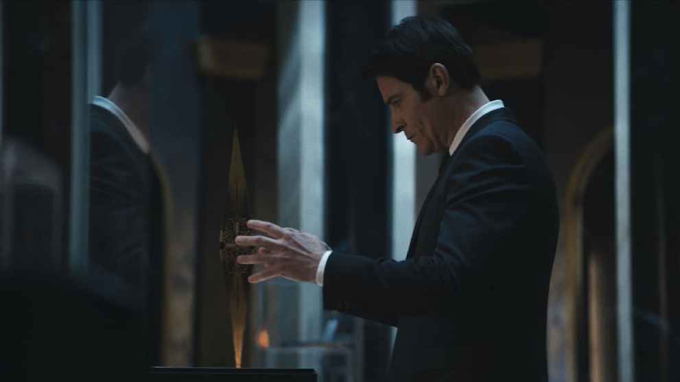 Goran Visnjic as Voight in Spyglass Media Group's HELLRAISER, exclusively on Hulu. Photo courtesy of Spyglass Media Group. © 2022 Spyglass Media Group. All Rights Reserved.