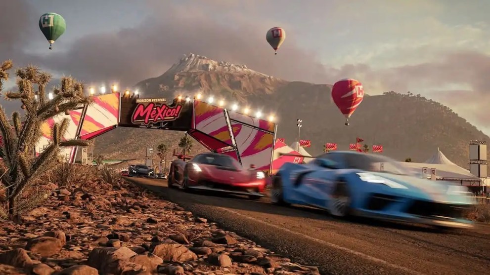 Finding Horizon 3 Festival Site in Forza Horizon 5