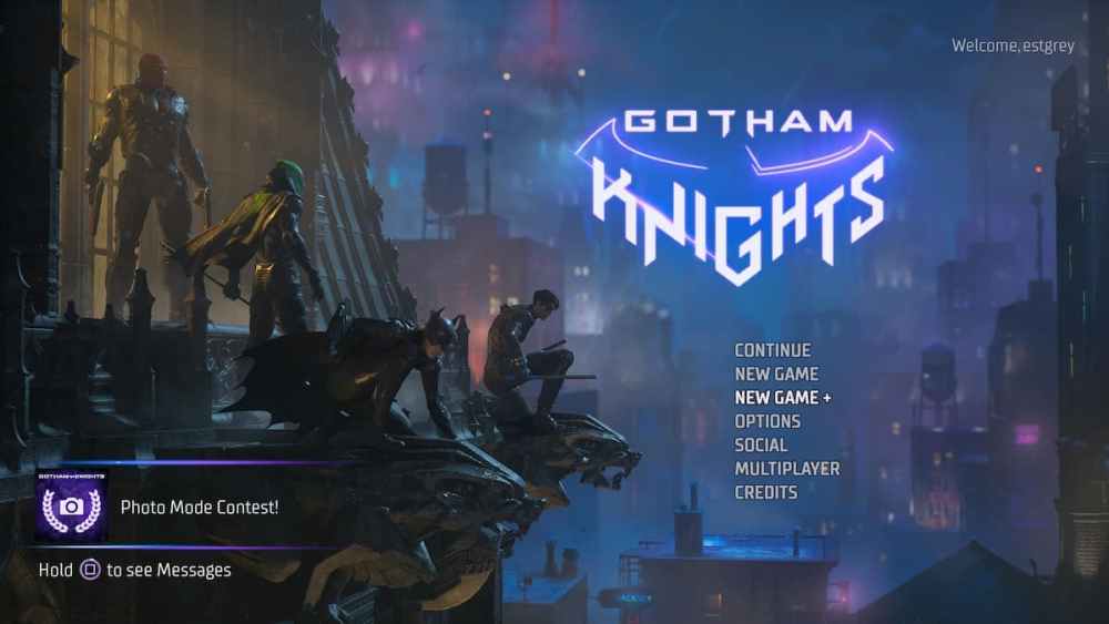 gotham knights new game plus