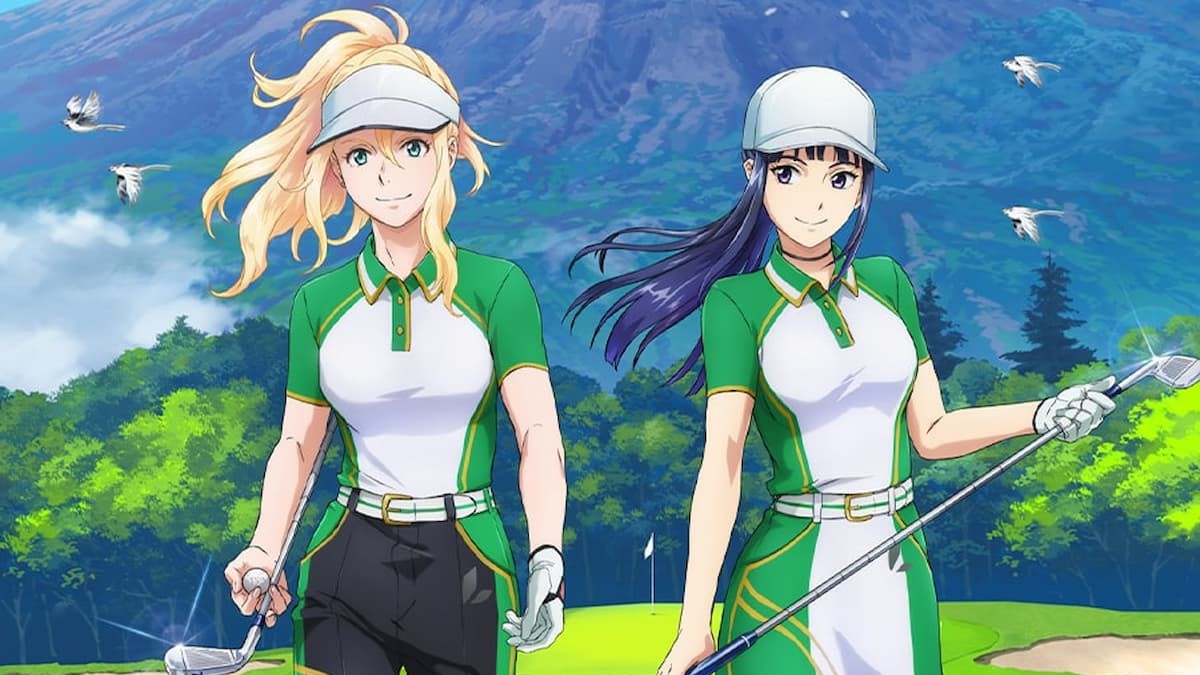 Eve and Aoi from Birdie Wing -Golf Girls' Story-