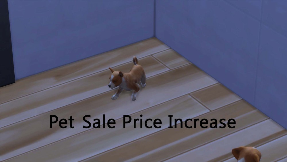 Pet sale price increase Sims