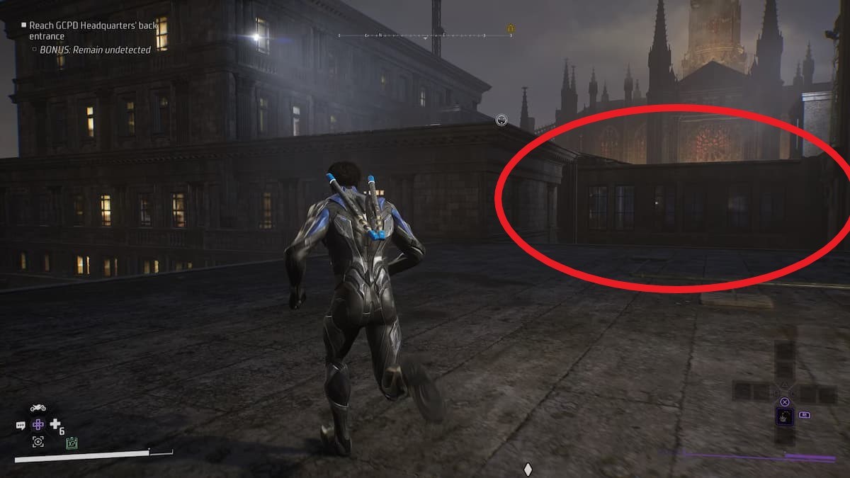 Gcpd Rooftop Where to Find GCPD Headquarters Back Entrance in Gotham Knights ...
