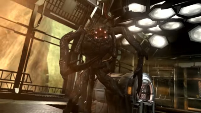Ubermorph in Dead Space 2 will give you nightmares