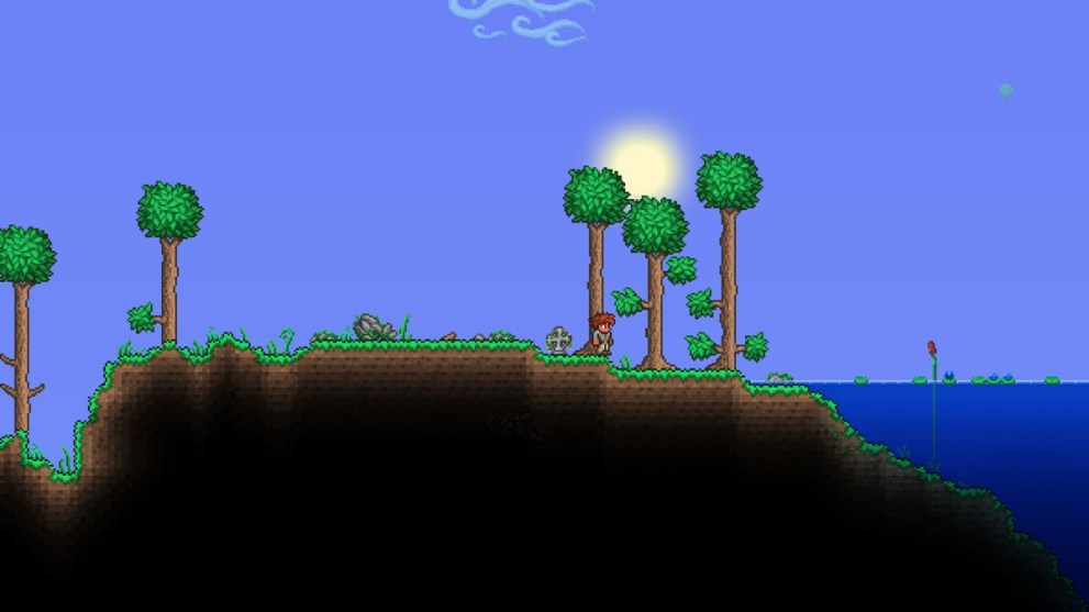 underwater caverns terraria seed