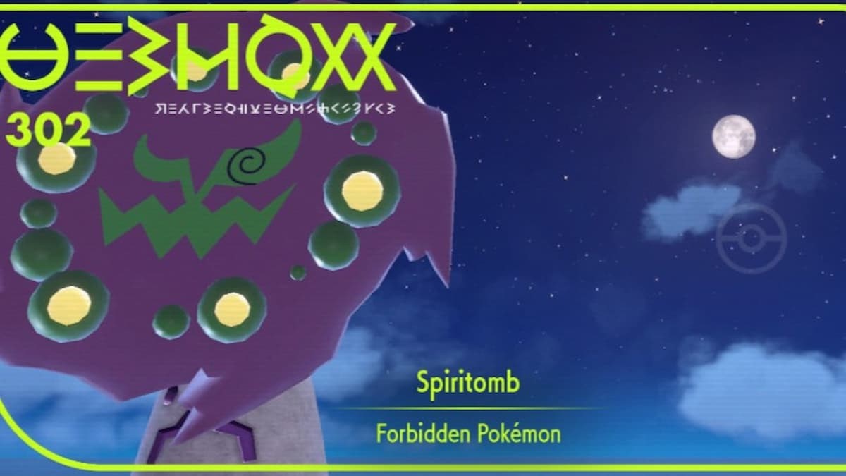 Pokemon Legends Arceus: How to Catch Spiritomb