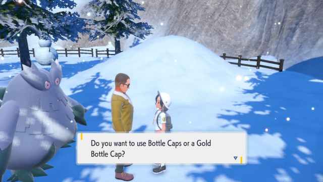 Exchanging Bottle Caps in Pokemon Scarlet and Violet