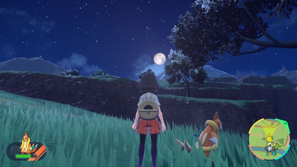 Night cycle in Pokemon Scarlet & Violet