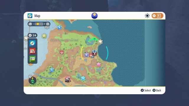 North Province (Area Two) in Pokemon Scarlet and Violet