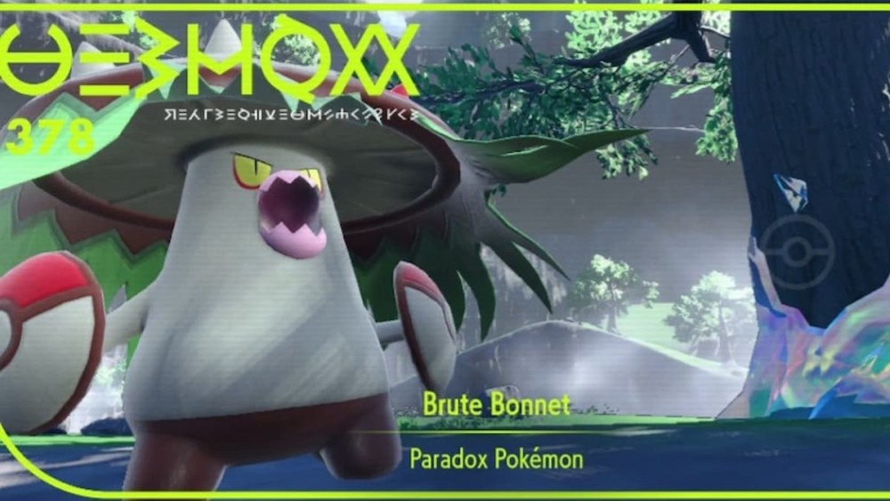 Brute Bonnet in Pokemon Scarlet and Violet