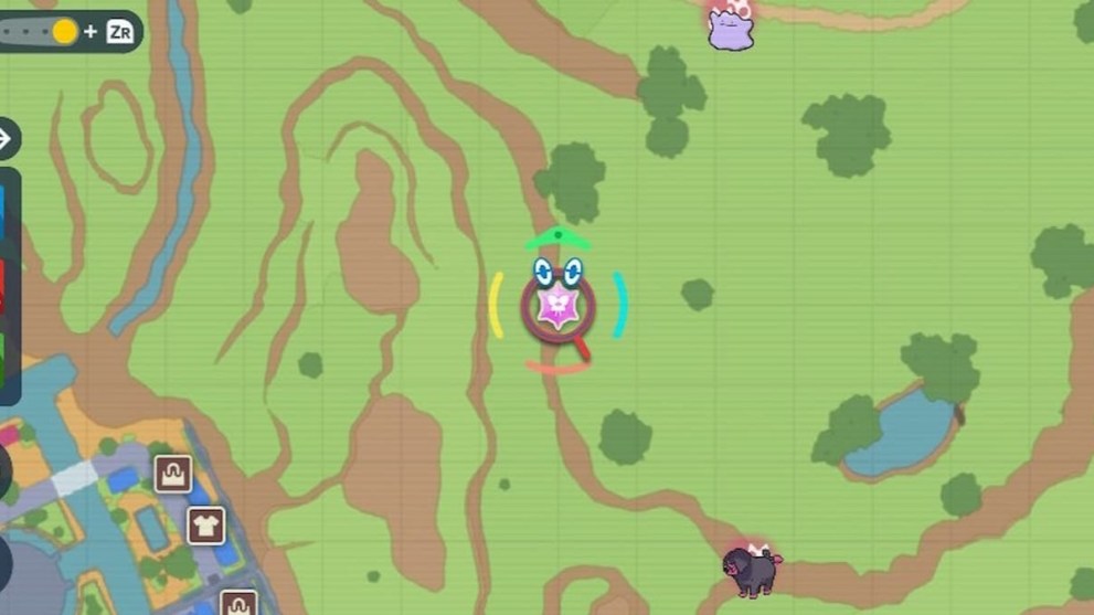 Fairy Tera Raid Map Symbol