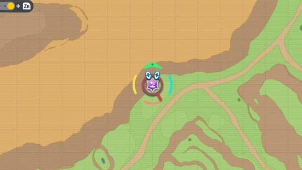 Poison Tera Raid Map Symbol