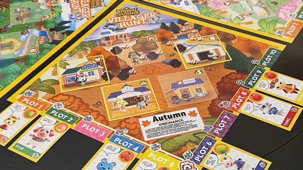 Animal Crossing Villager Hunt Game Board