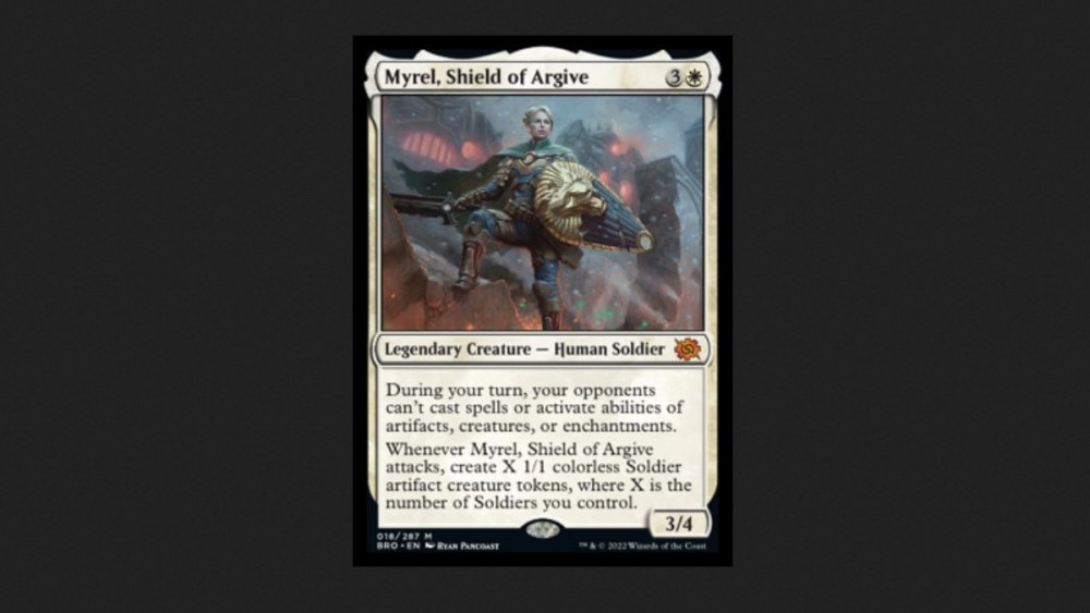 Myrel, Shield of Argive card