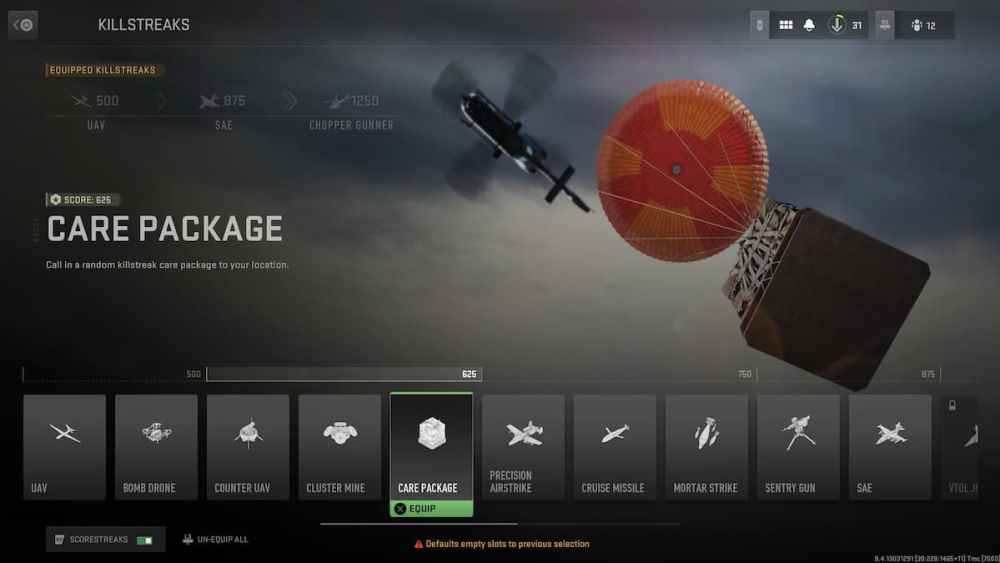 Care Package CoD MW2