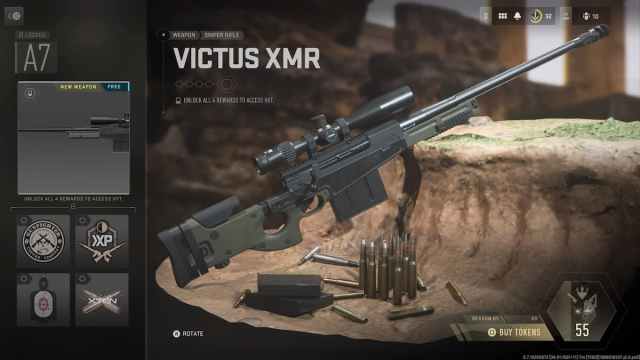 Victus XMR sniper in CoD MW2