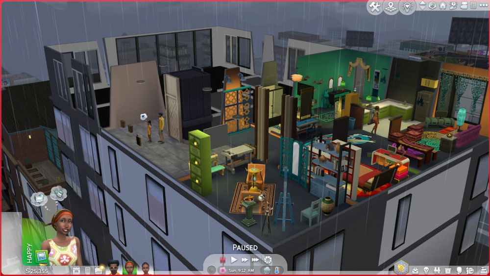 The Sims 4 City Living EP added a whole new neighborhood with apartment buildings.