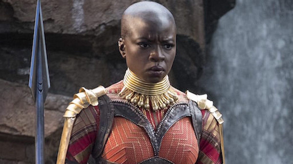 Okoye (Danai Gurira) in Black Panther: Wakanda Forever