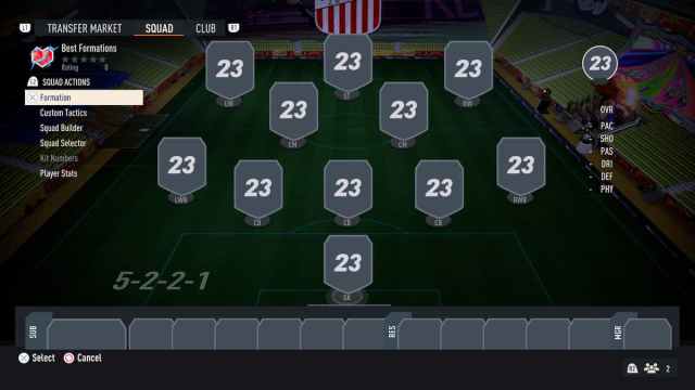 Best Formation FIFA 23