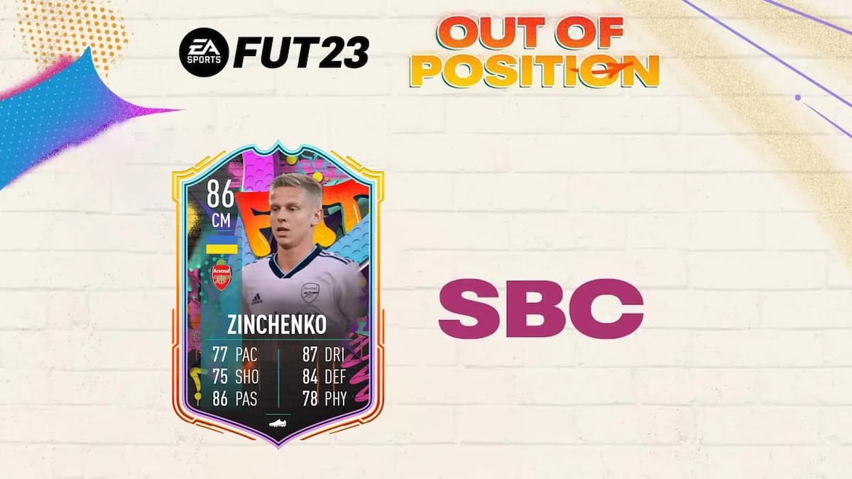 Zinchenko FIFA 23 OOP SBC