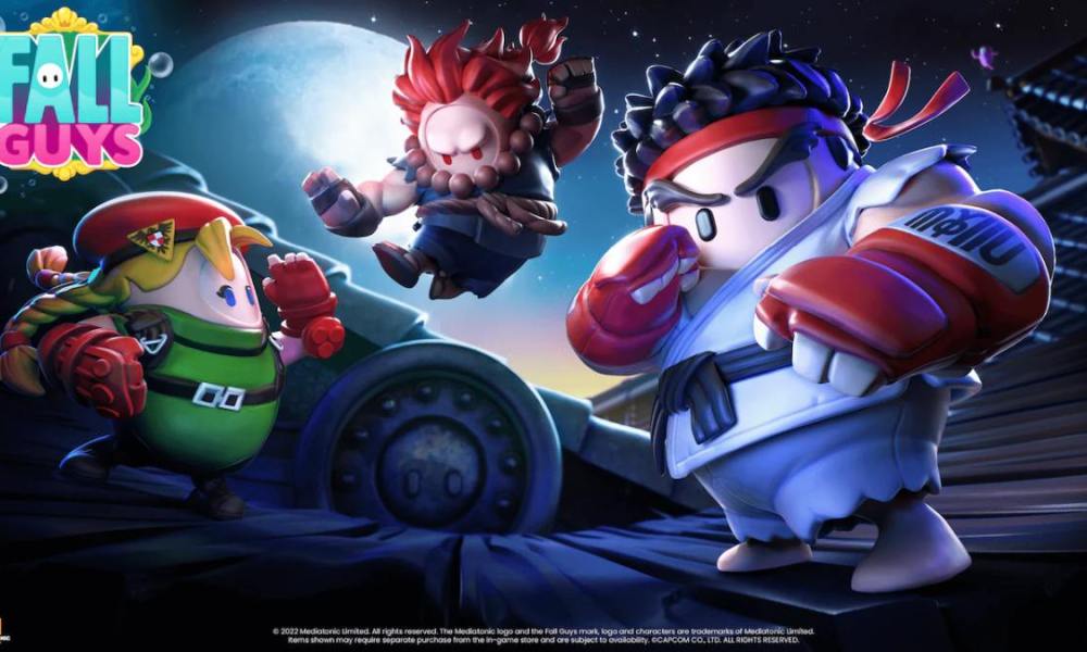 Fall Guys Gets Street Fighter Costumes: Ryu, Cammy,
&amp; Akuma