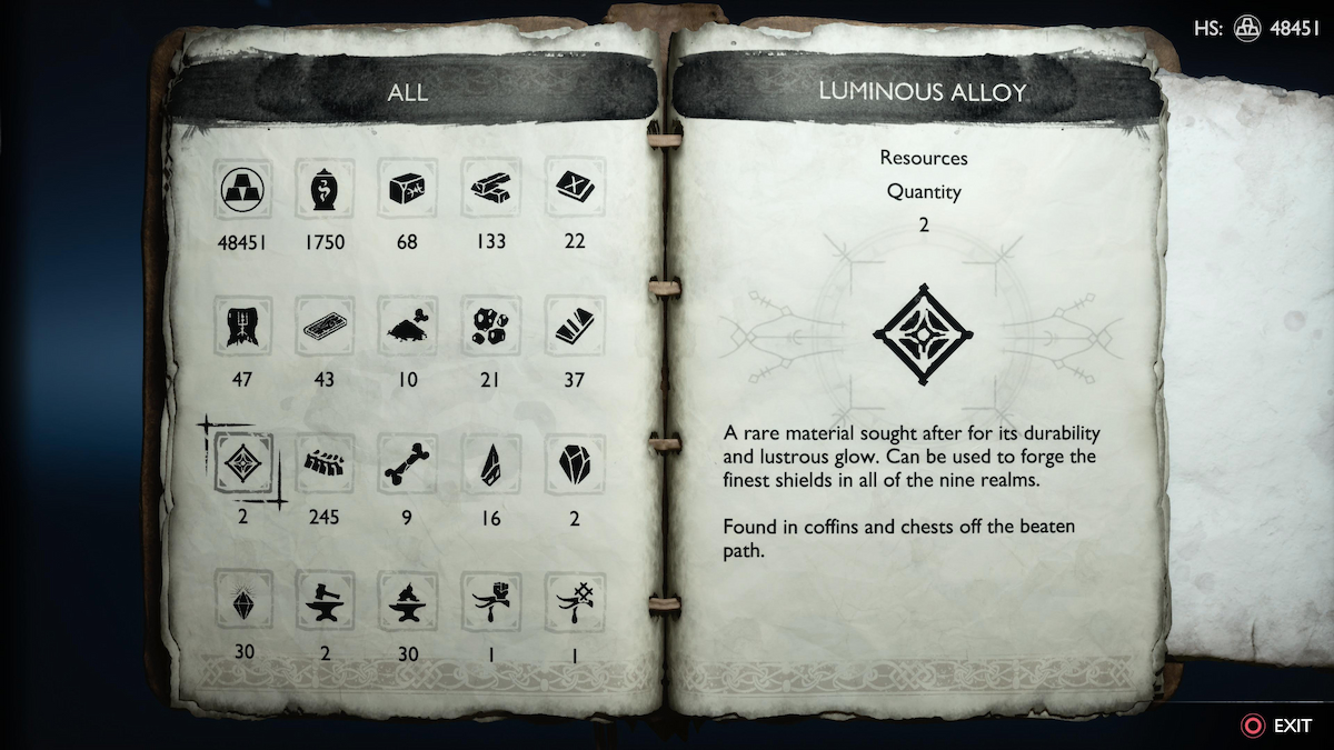How to Get Luminous Alloys in God of War Ragnarok