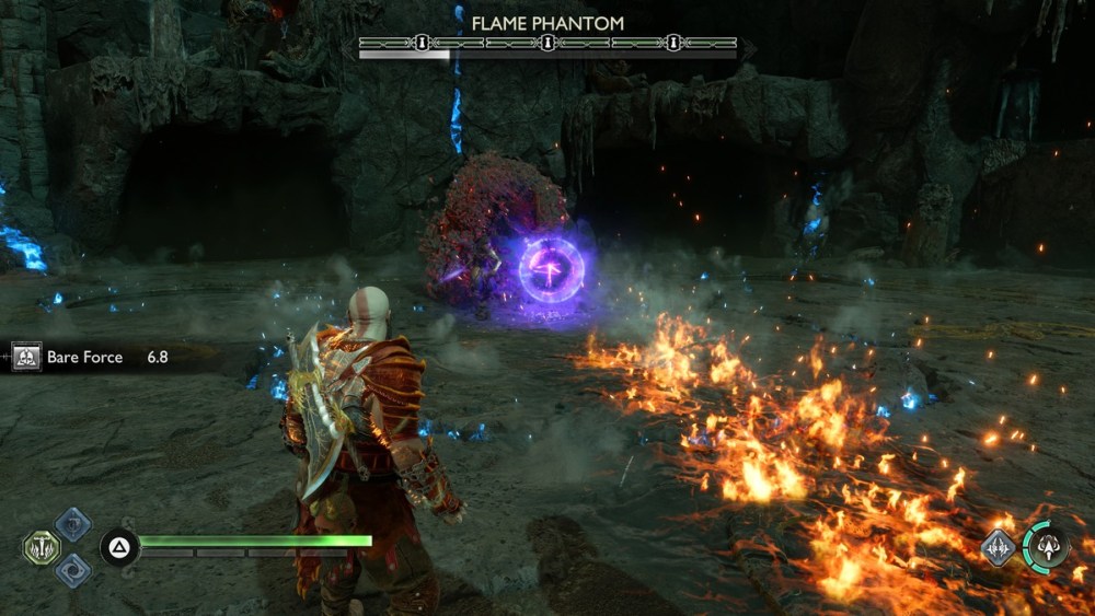 Flame Phantom God of War Ragnarok