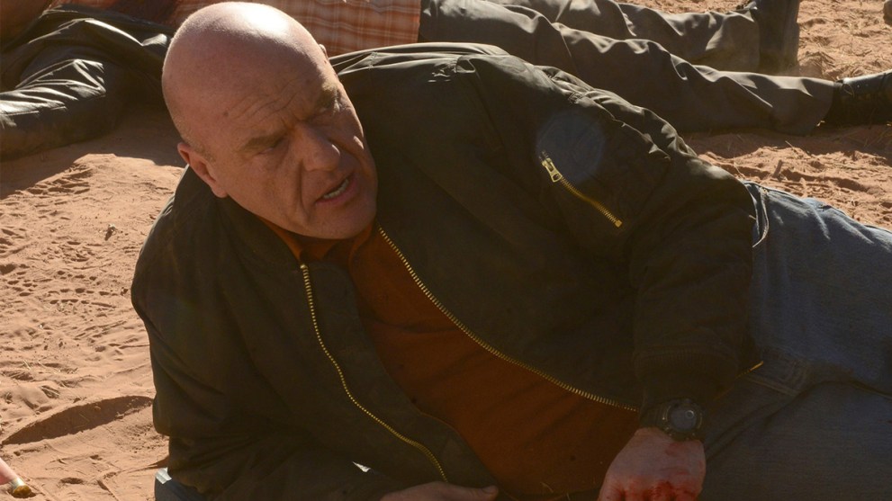 Dean Norris as Hank in Breaking Bad