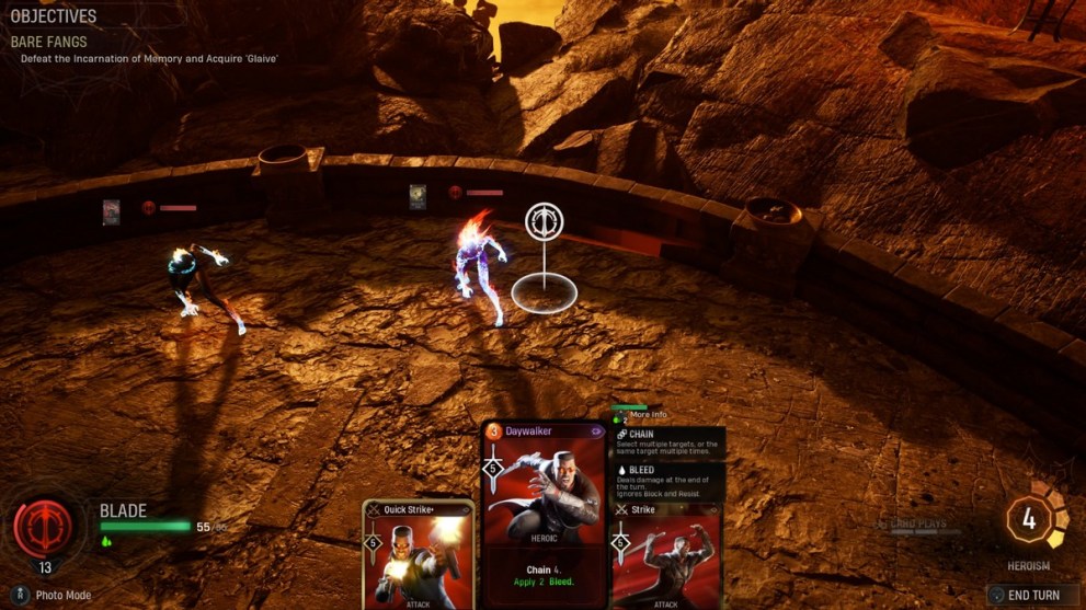 Bare Fangs Blade Challenge in Midnight Suns