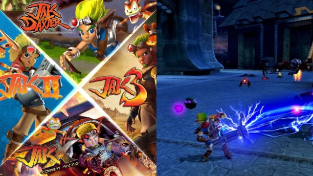 Jak and Daxter Collection on PS2