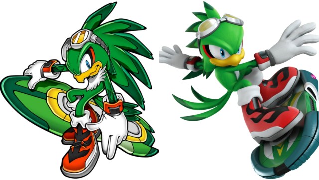Jet the Hawk from the Sonic franchise