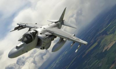 Microsoft Flight SImulator Harrier