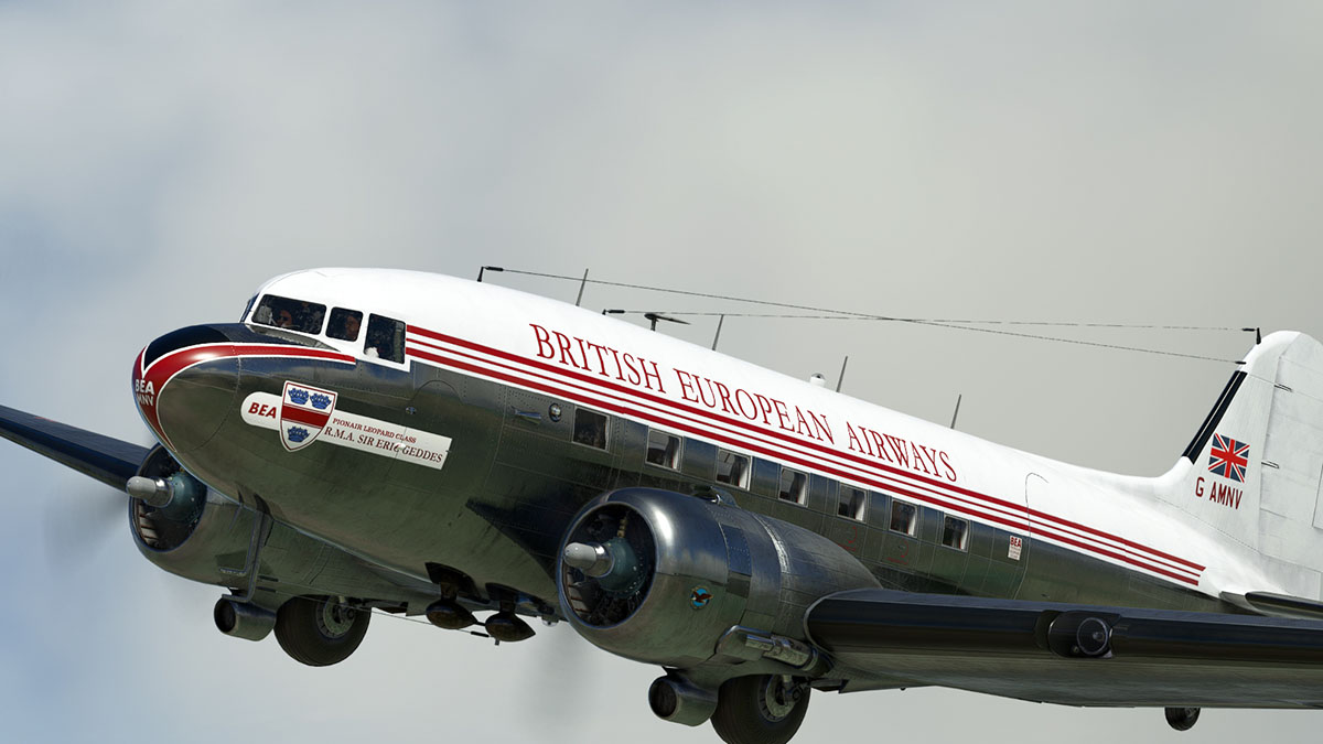 Microsoft Flight Simulator DC3 (1)